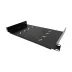 Bandeja Fixa Padrão 19" 1U x 250mm Fixação Frontal Cor Preta
