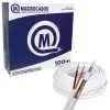 Cabo Coaxial 4mm Com Alimentação RF 0,4/2,5 + 2x26AWG para CFTV Rolo 100 Metros