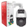 Câmera Speed Dome PTZ Híbrida Hikvision DS-2SE4C425MWG-E/14F0 Zoom 25x + ColorVu Fixa