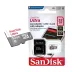 Cartão de Memória Micro SDXC UHS 32GB SanDisk para Câmeras com adaptador