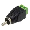 Conector Rca Macho Com Borne Cftv Audio Video