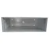 Rack Organizador CFTV 3u 19" Branco Com chaves Porta ventilada